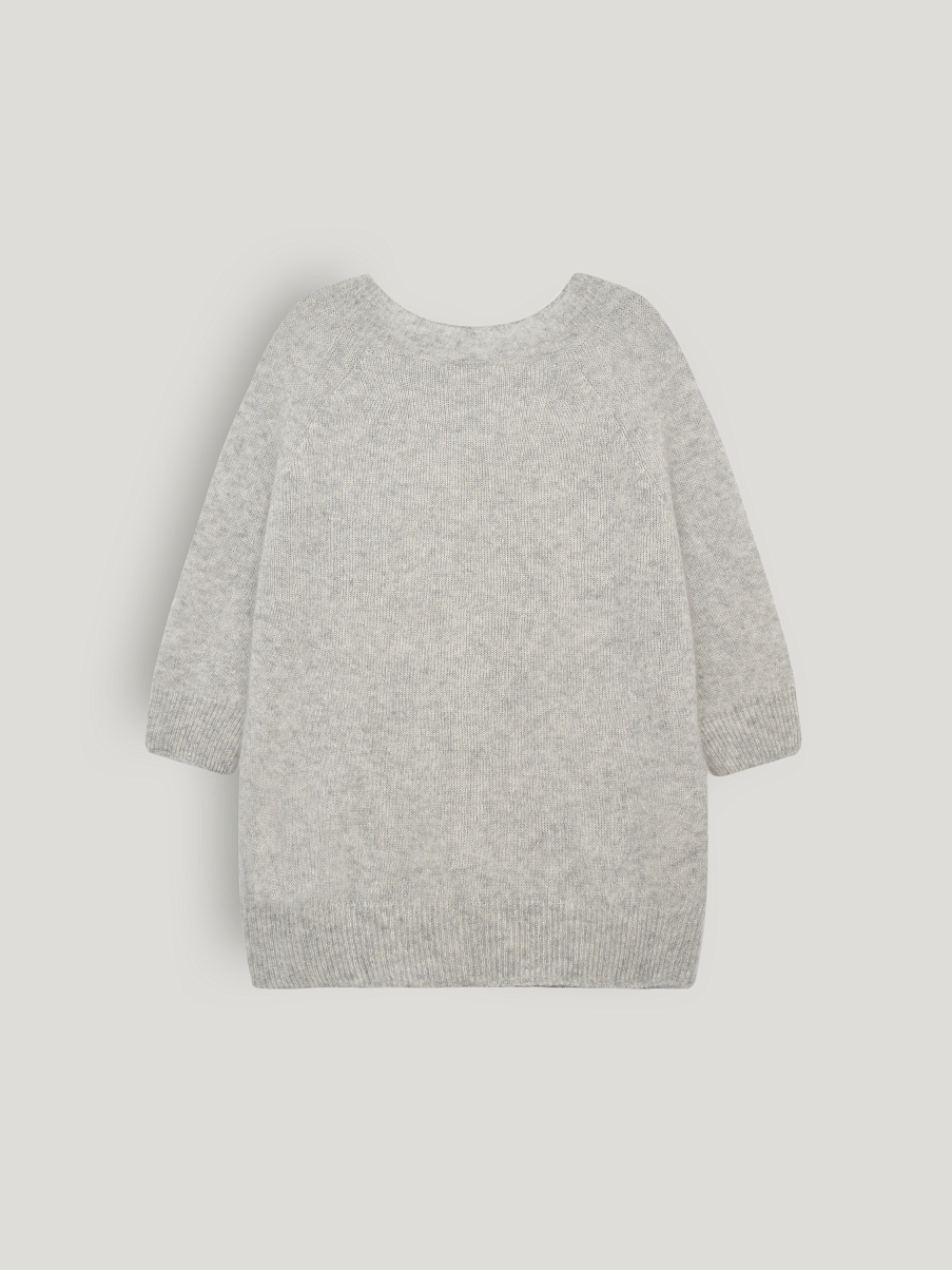 Топ из кашемира с шелком