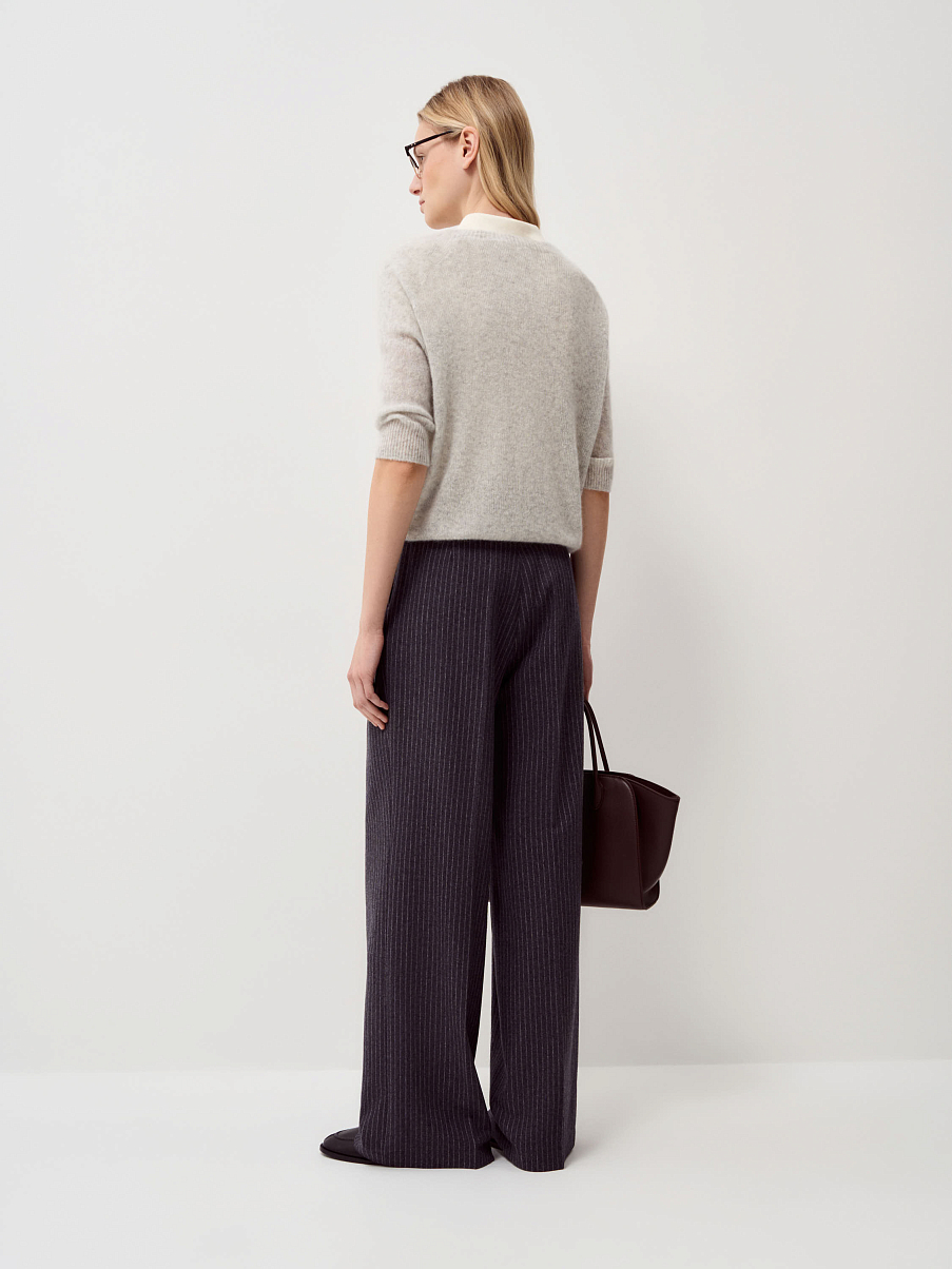 Топ из кашемира с шелком