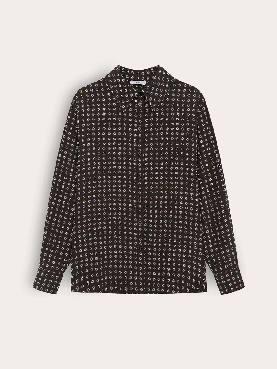 Рубашка из шелка