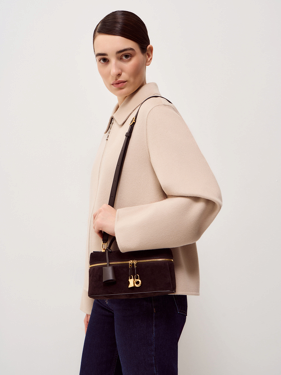 Сумка из замши