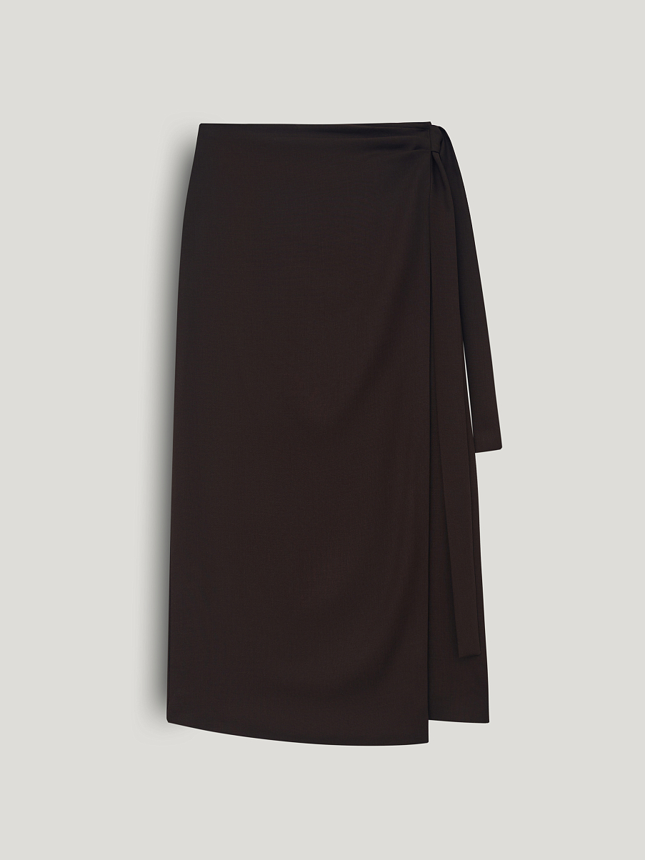 Юбка из шерсти