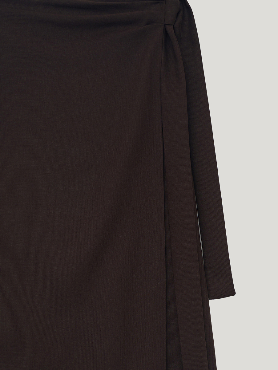 Юбка из шерсти