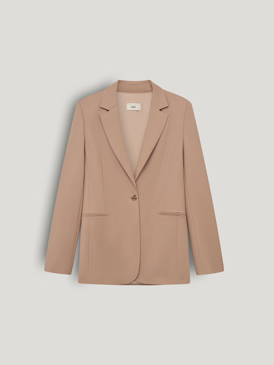 Жакет из смесовой шерсти