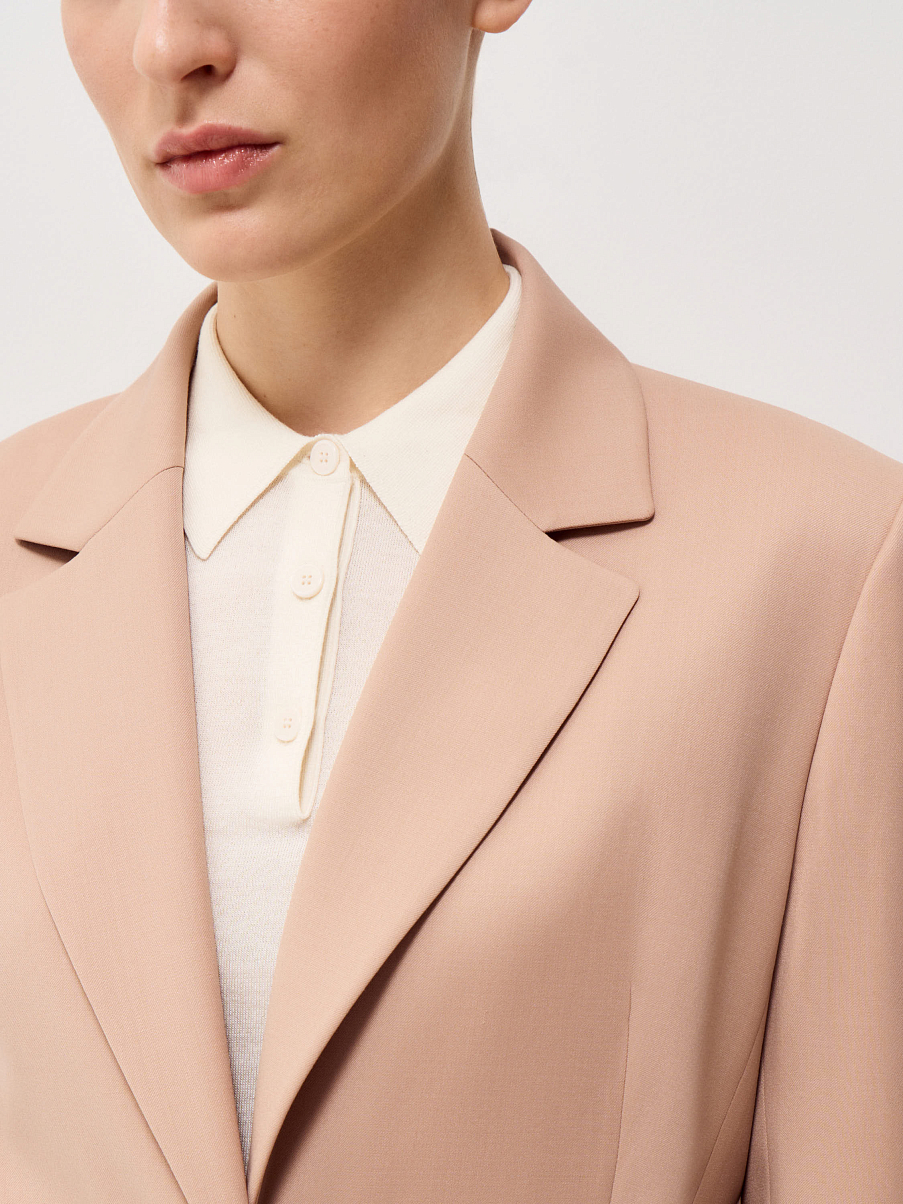 Жакет из смесовой шерсти