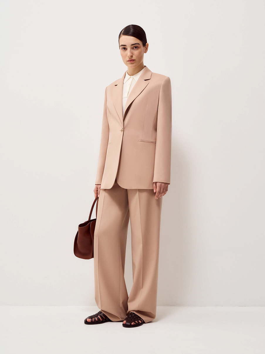 Жакет из смесовой шерсти