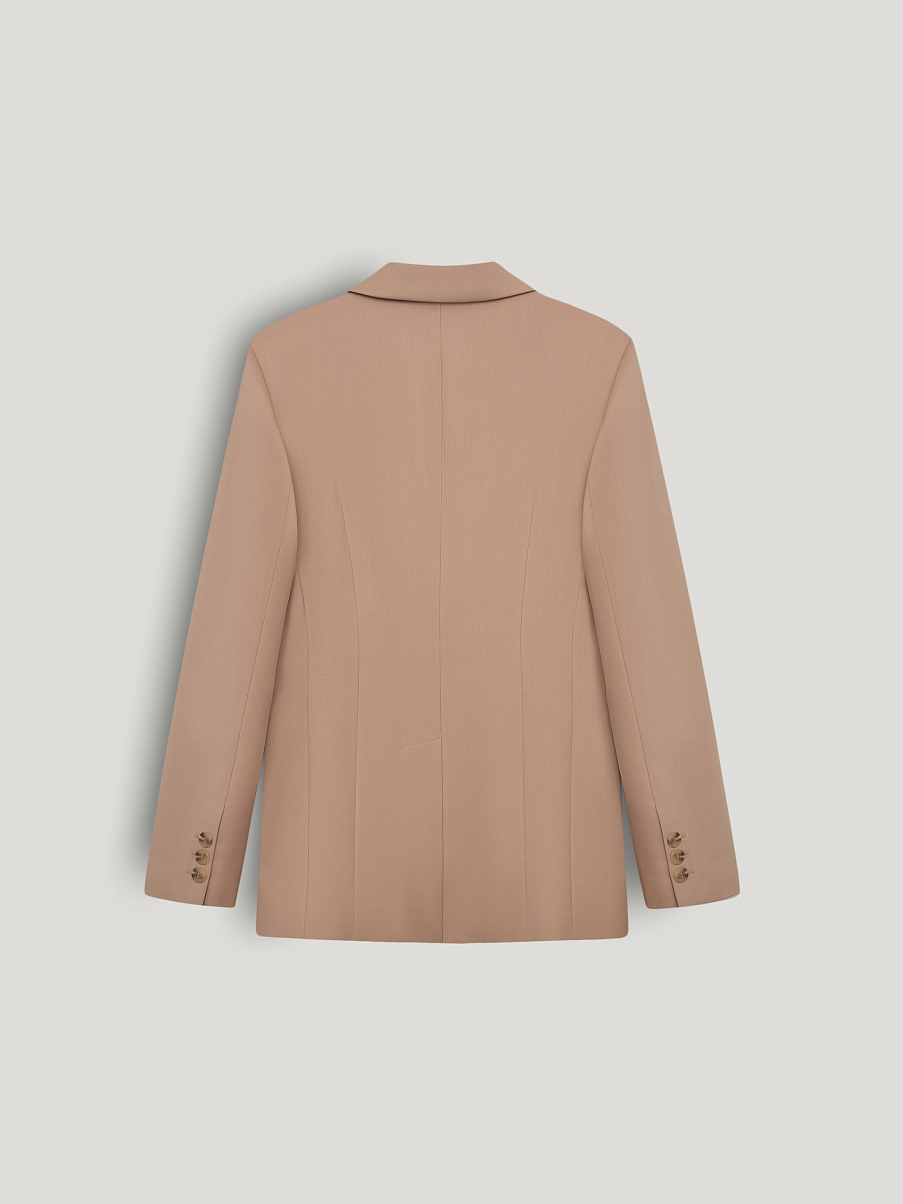 Жакет из смесовой шерсти