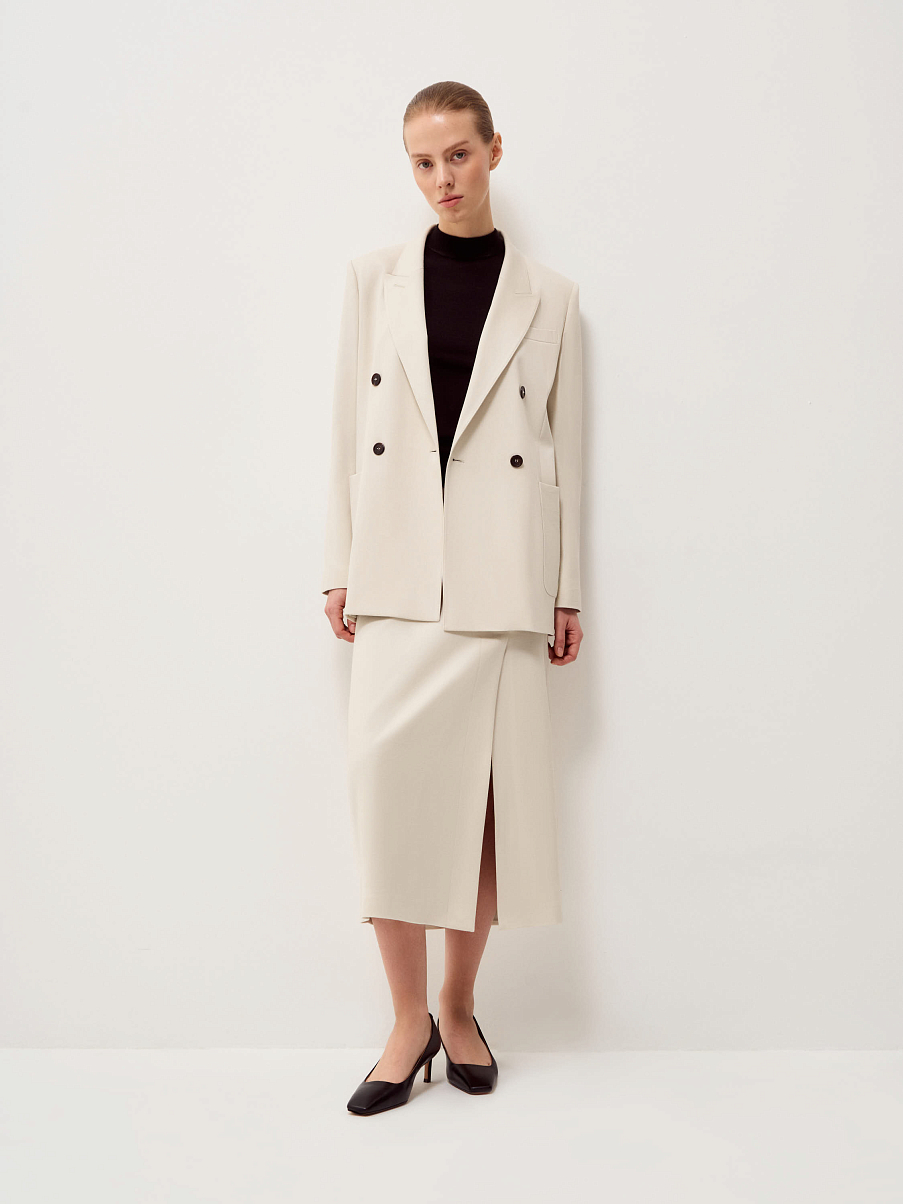 Жакет двубортный