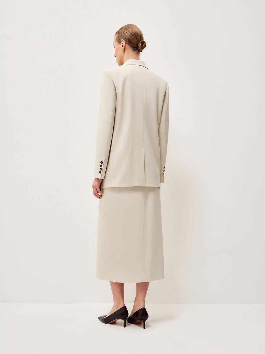 Жакет двубортный