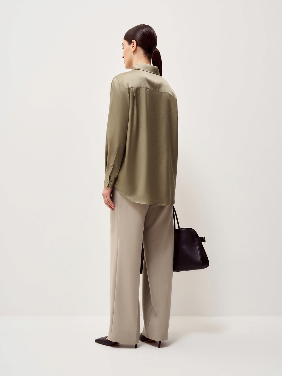 Блуза из шелка