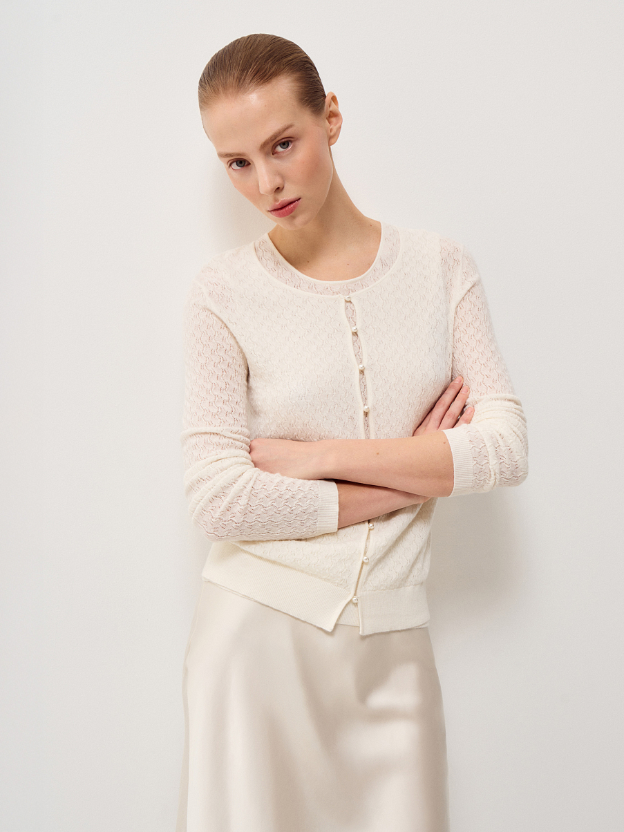 Кардиган из 100% кашемира