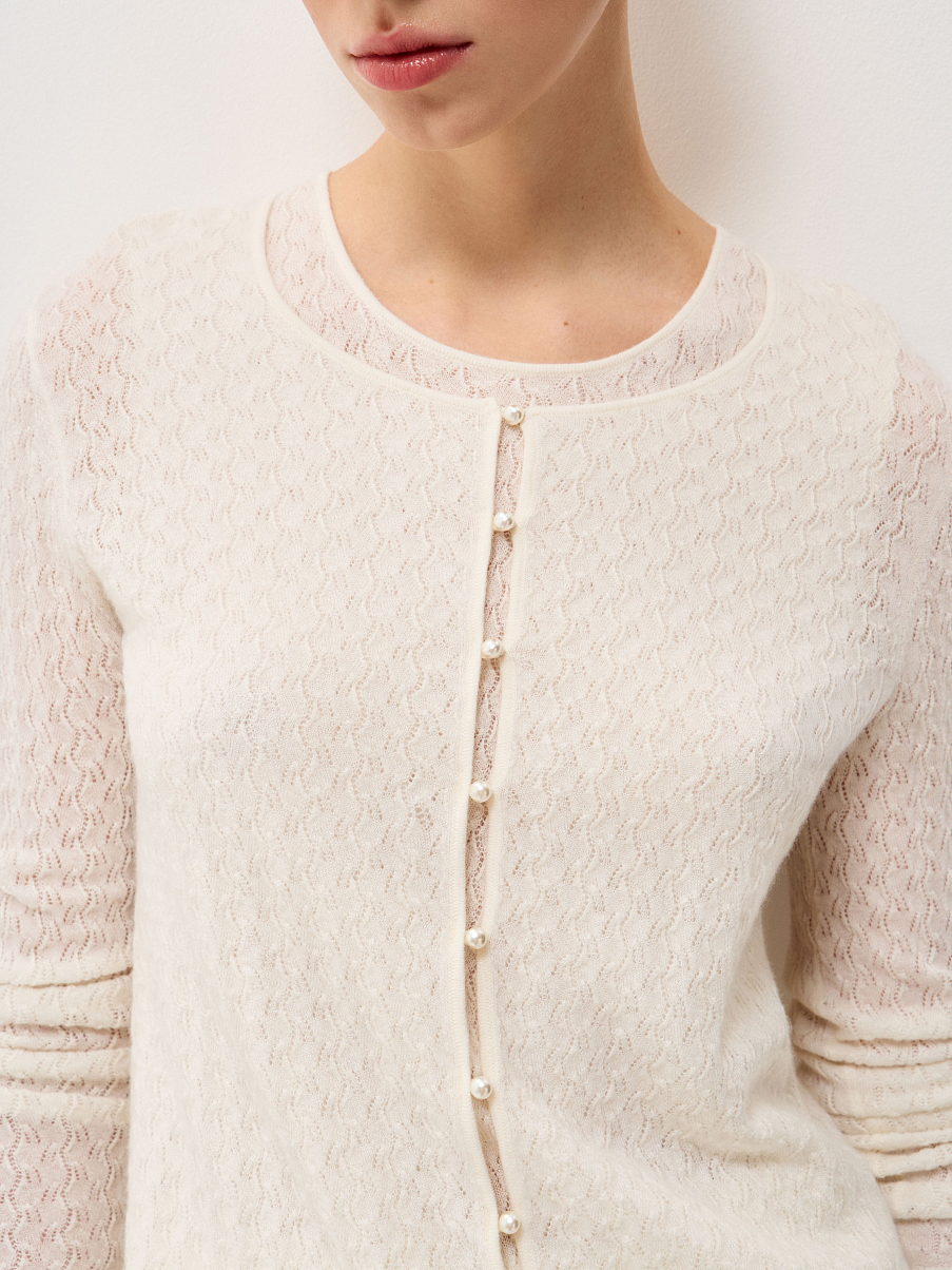 Кардиган из 100% кашемира