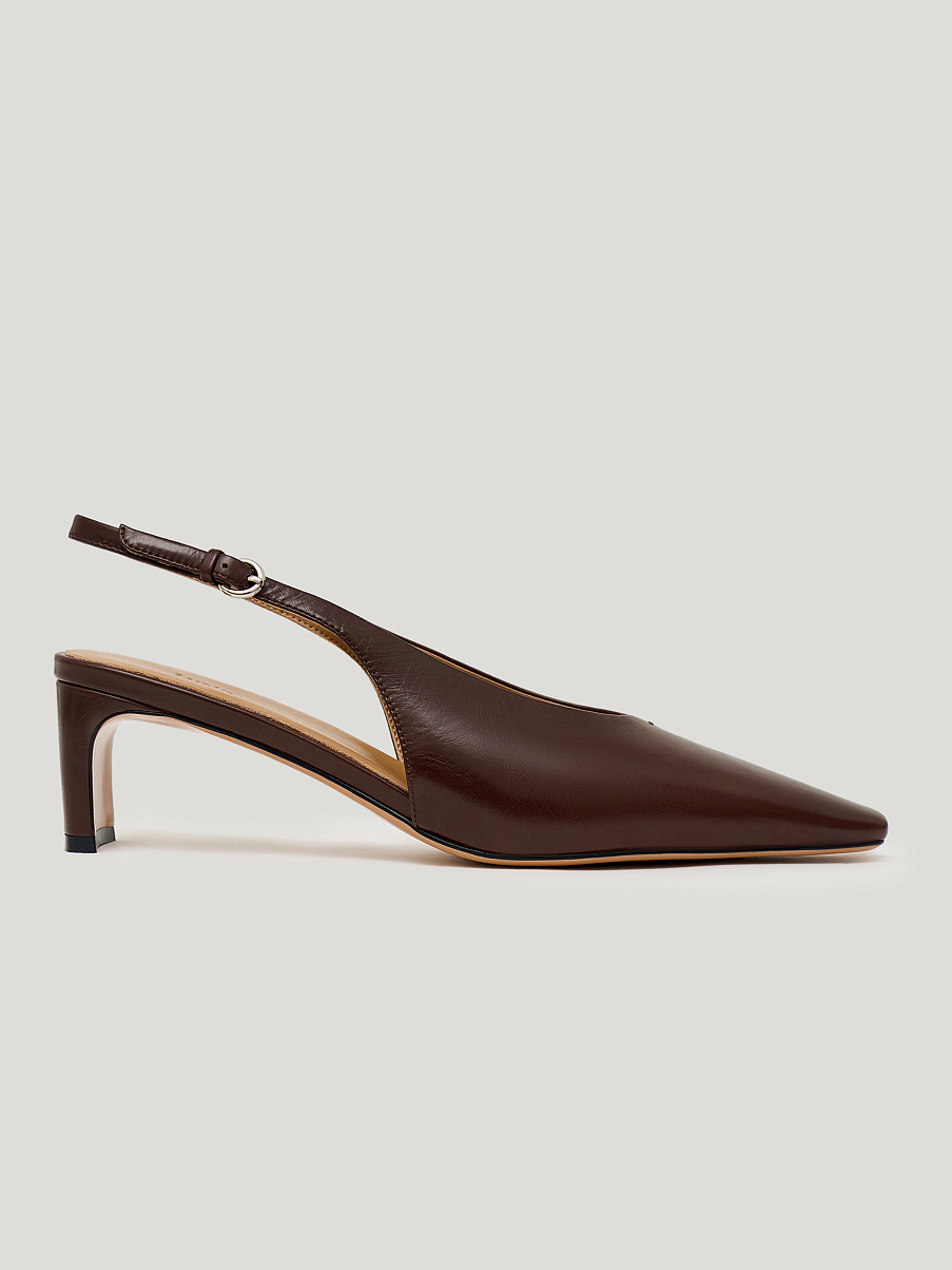 Босоножки из кожи