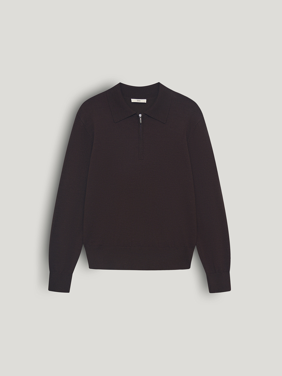 Джемпер из шерсти с шелком