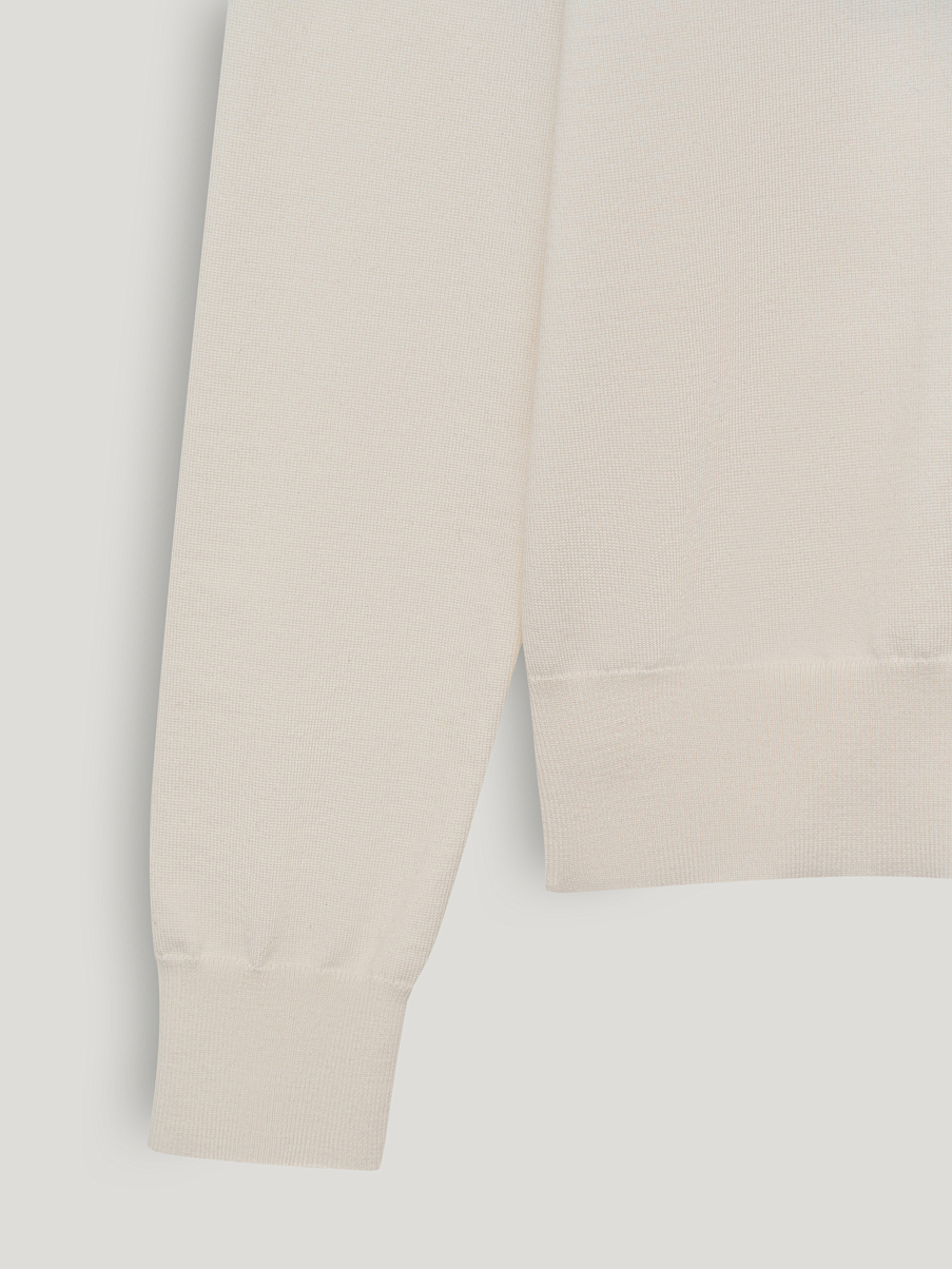 Джемпер из шерсти и шелка