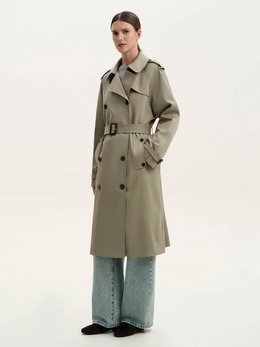 Тренч из хлопка
