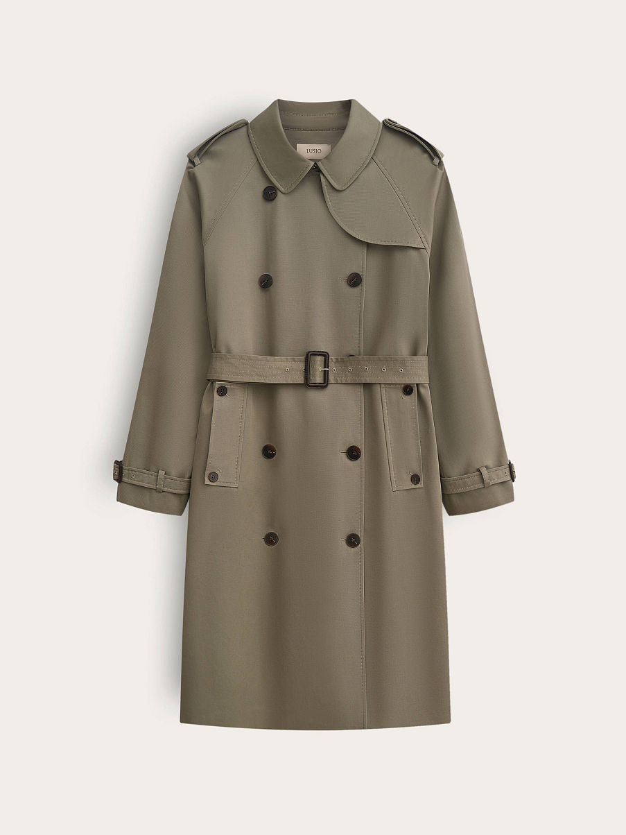 Тренч из хлопка