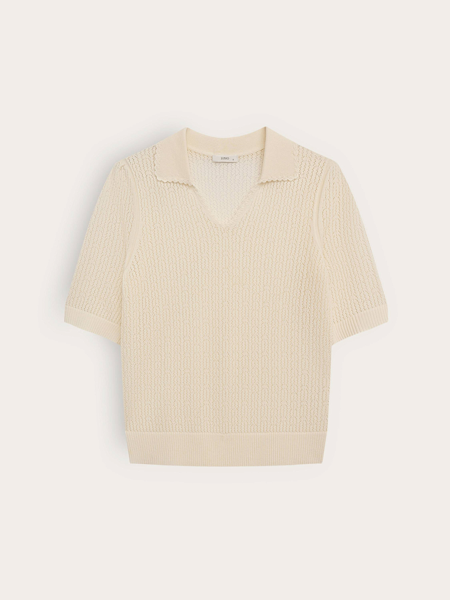 Топ с шерстью мериноса