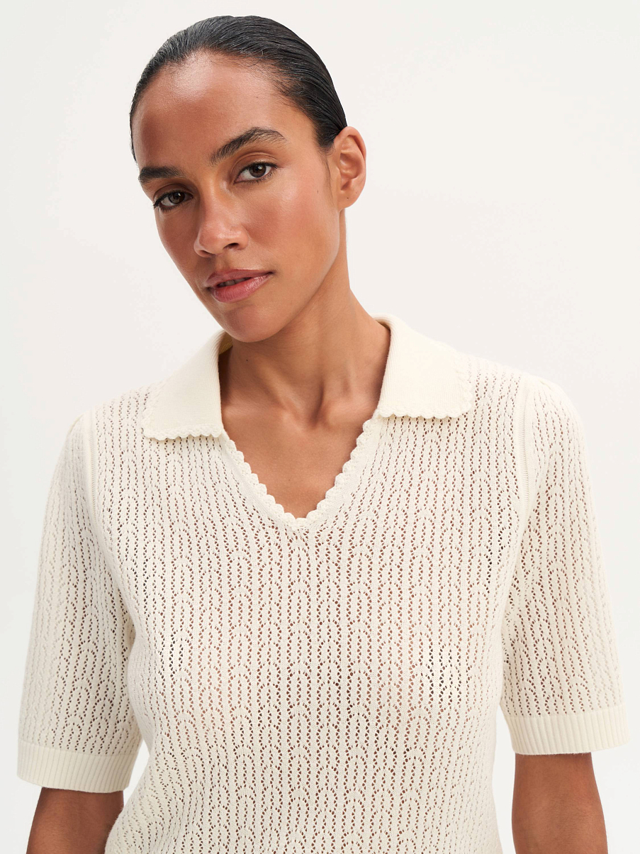 Топ с шерстью мериноса