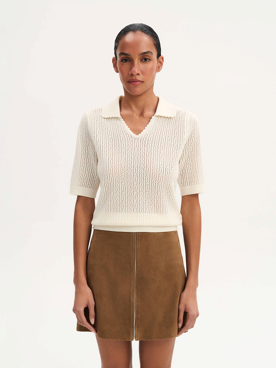 Топ с шерстью мериноса