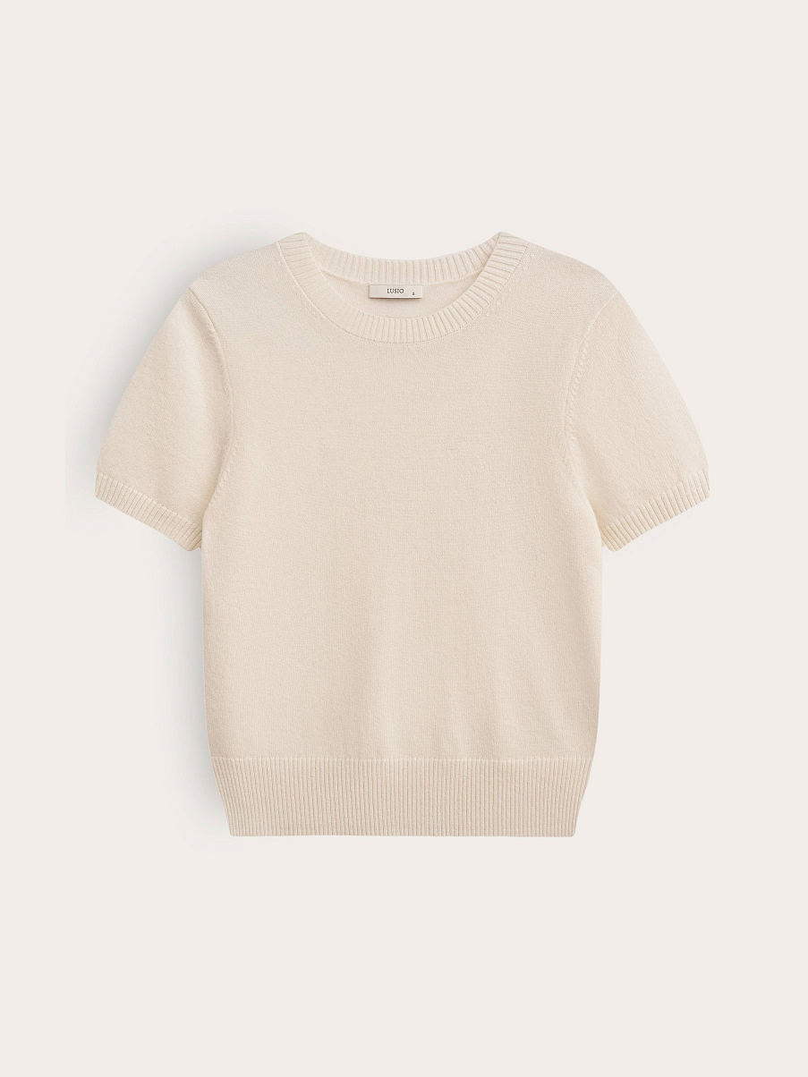 Топ из кашемира и шерсти