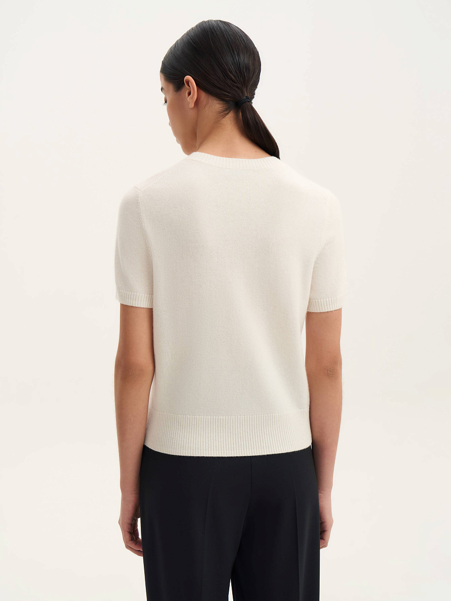 Топ из кашемира и шерсти