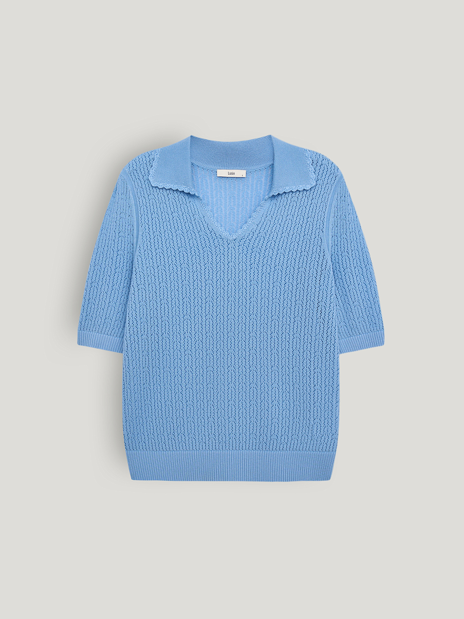 Топ с шерстью мериноса