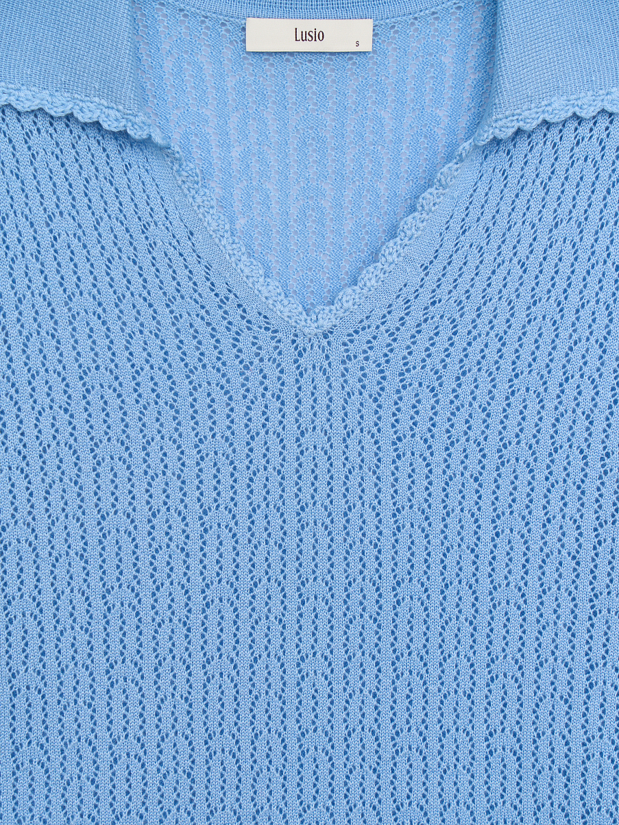 Топ с шерстью мериноса