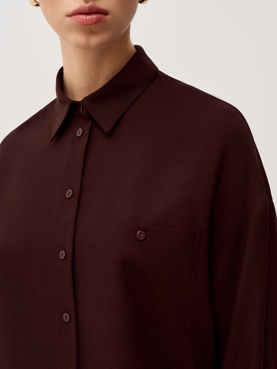 Рубашка из шерсти