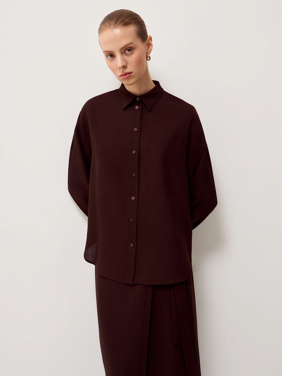 Рубашка из шерсти