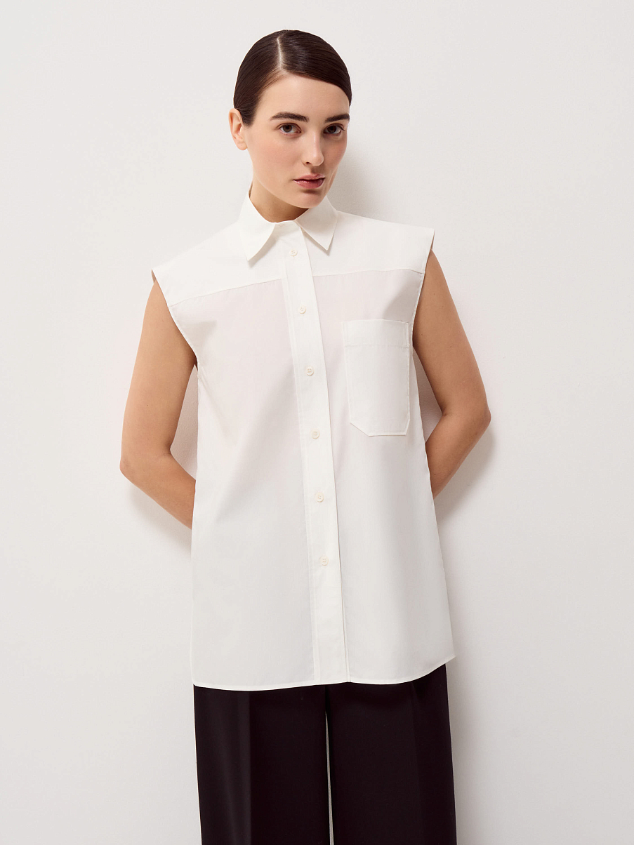 Рубашка из хлопка и тенсела