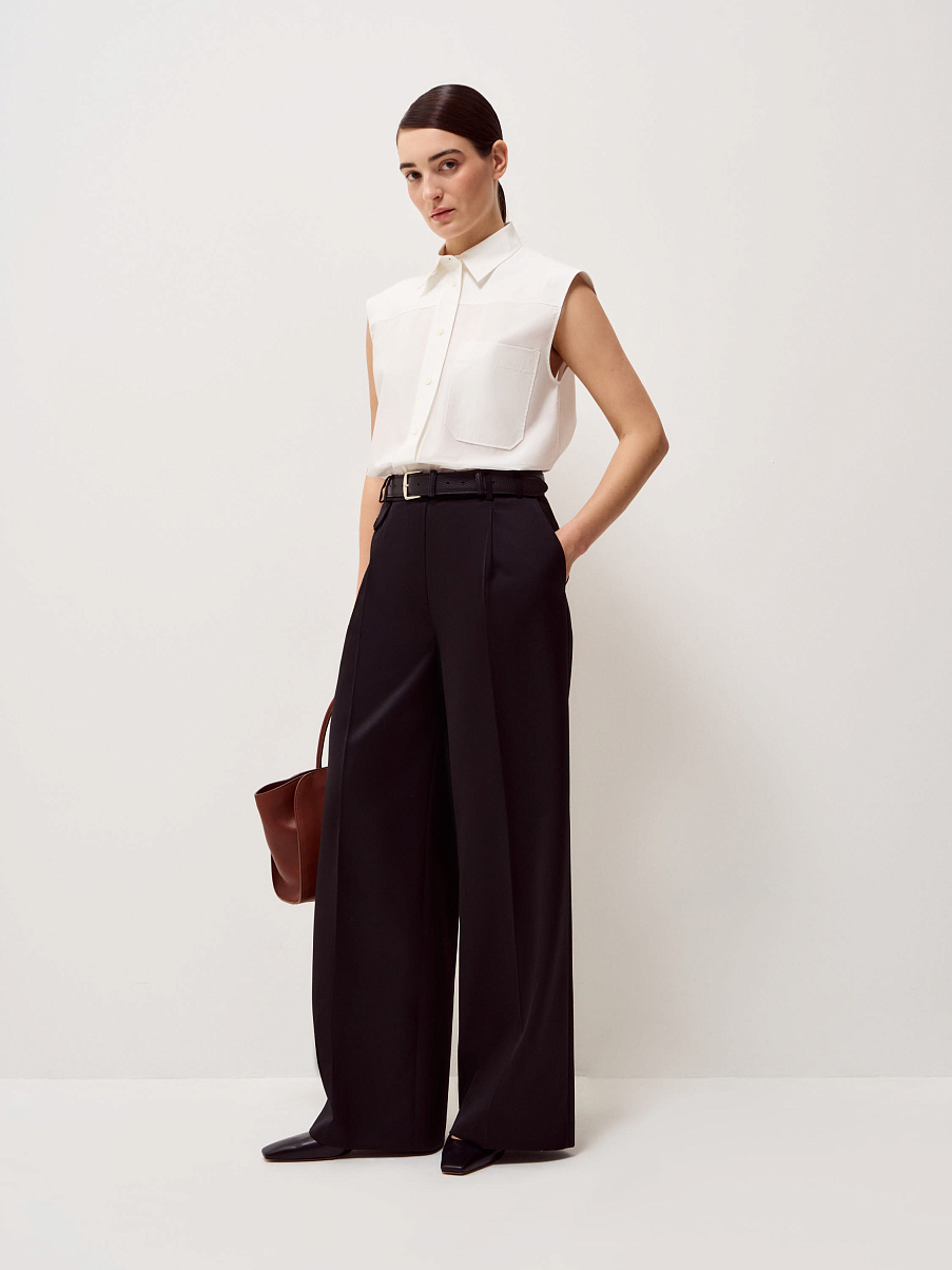 Рубашка из хлопка и тенсела