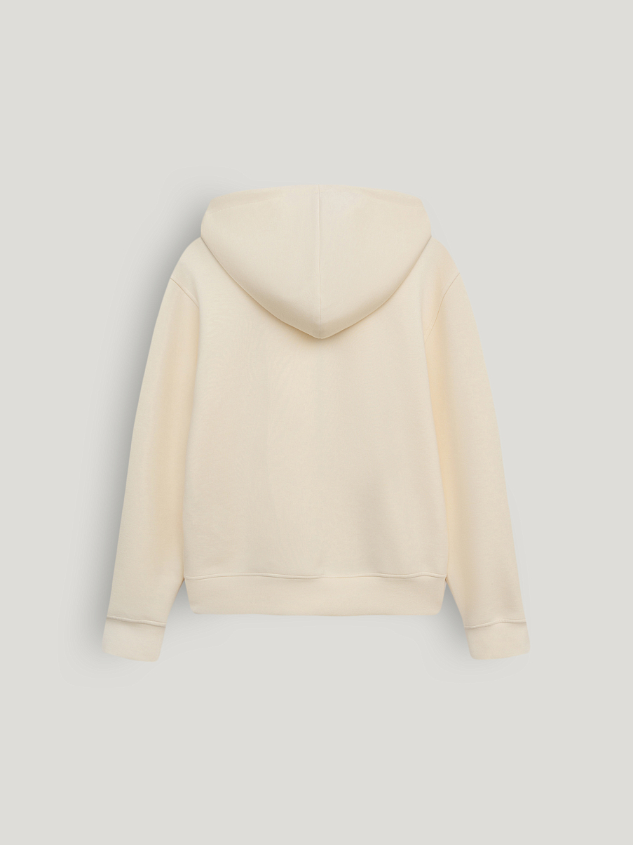 Худи из тенсела с шерстью