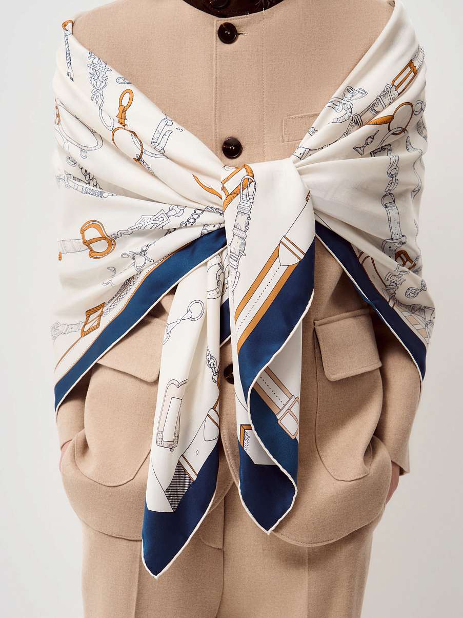 Платок из шелка