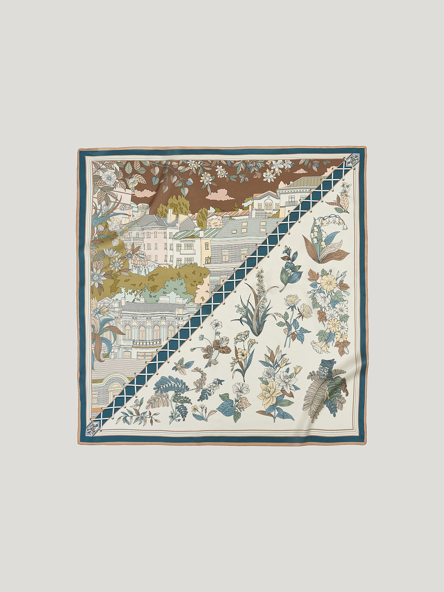 Платок из шелка