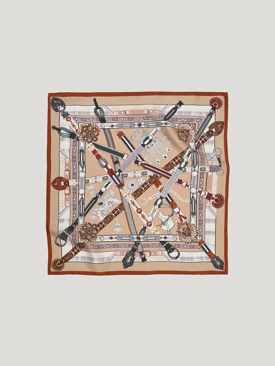 Платок из шелка