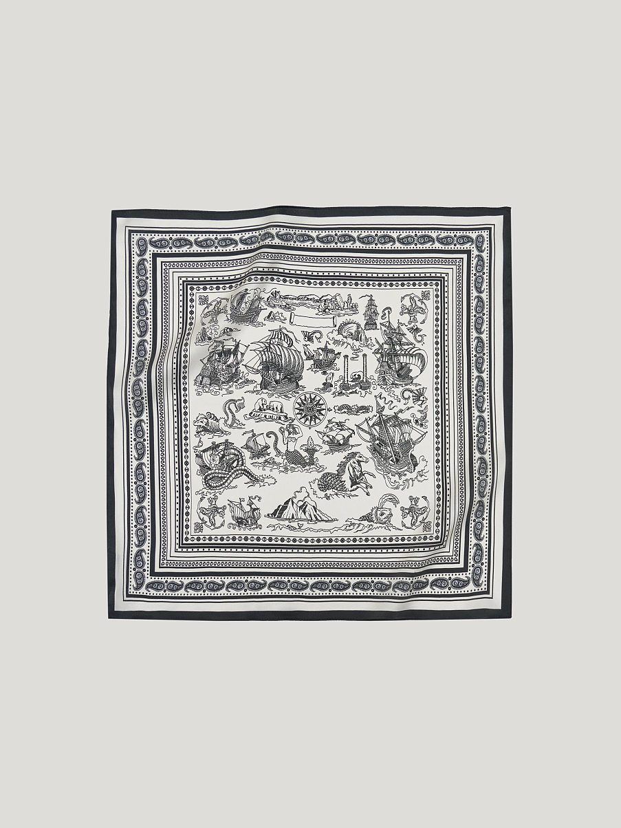 Платок из шелка