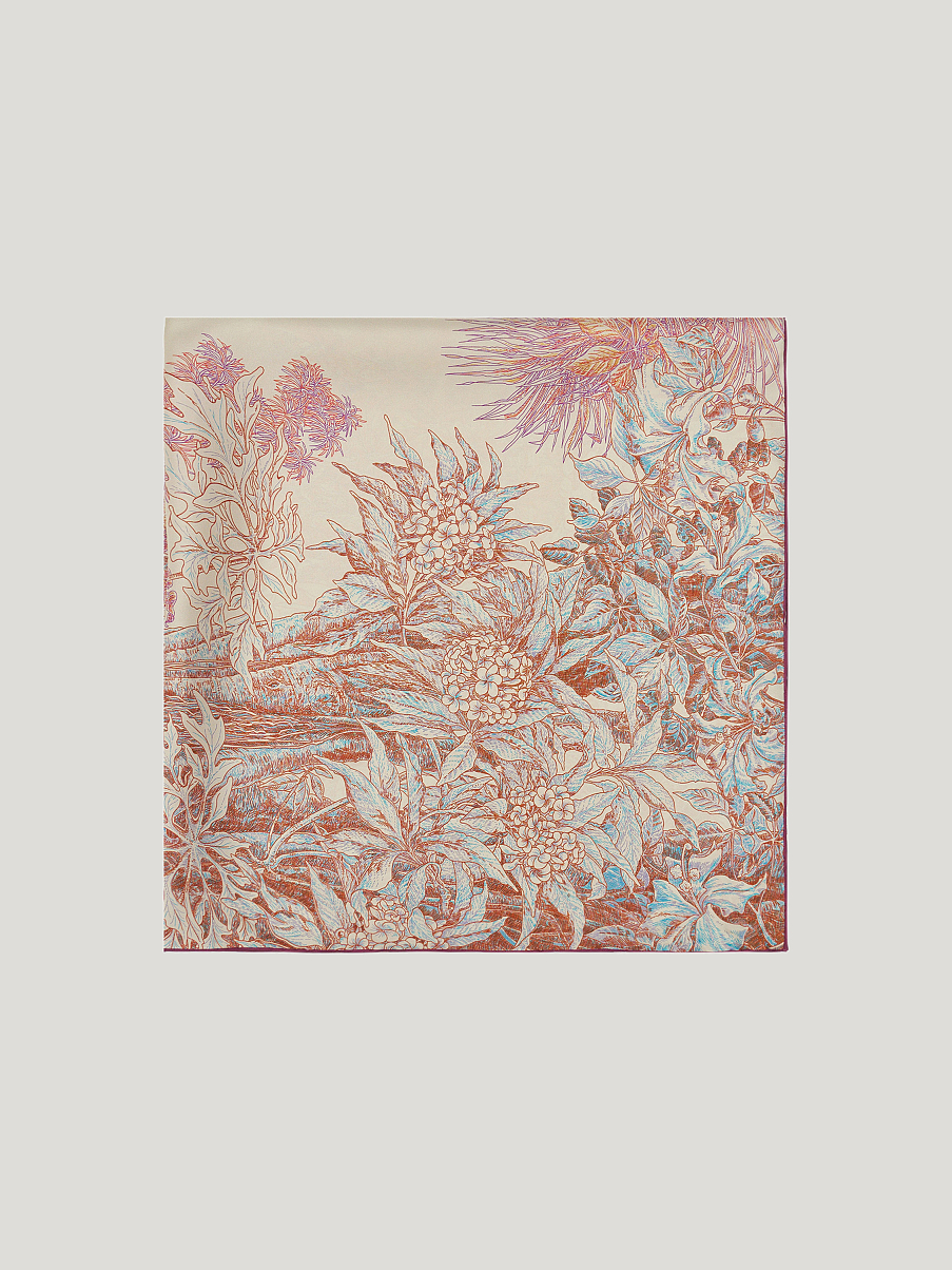 Платок из шелка