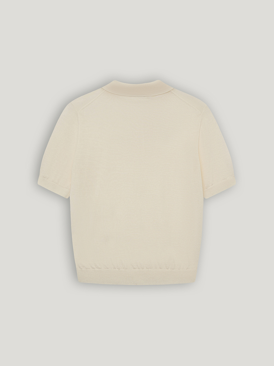 Топ из шерсти и тенсела