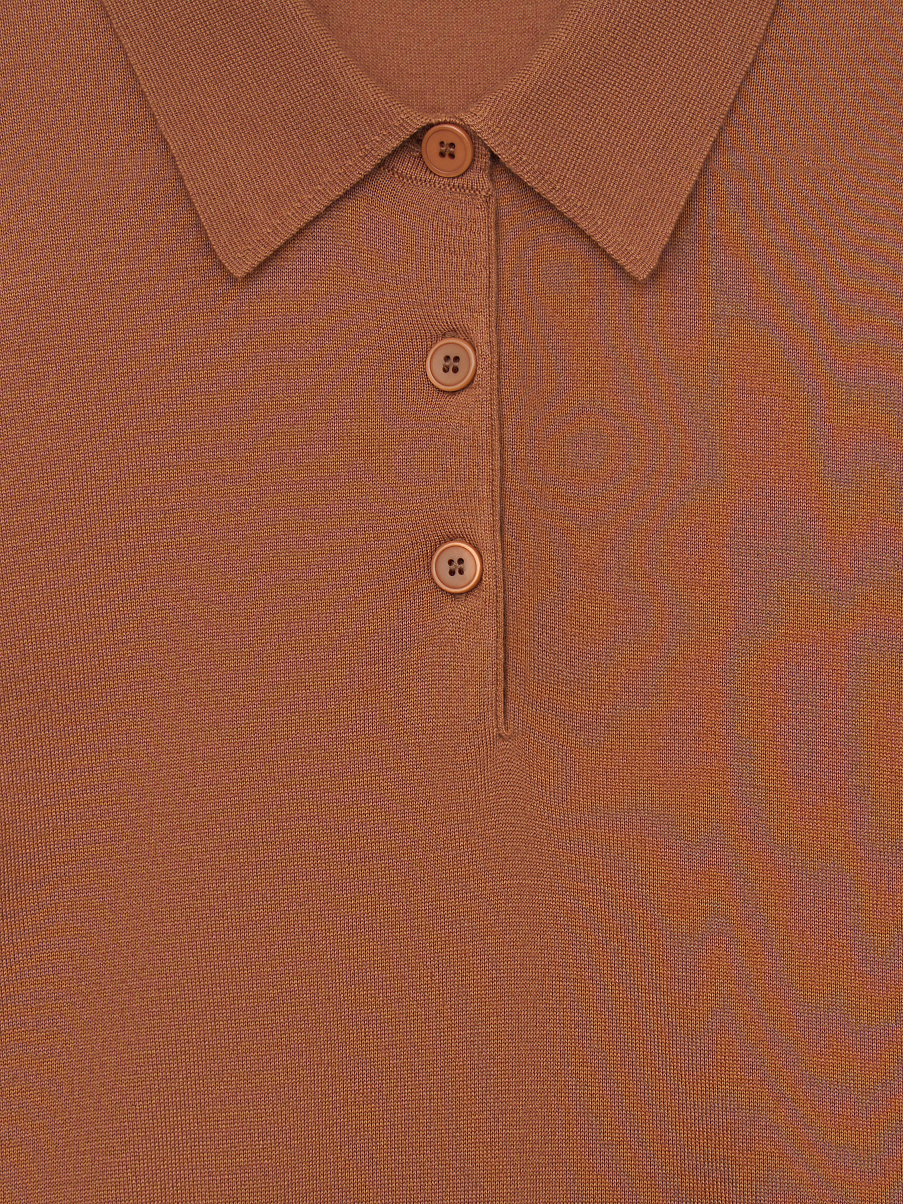 Топ из шерсти и тенсела