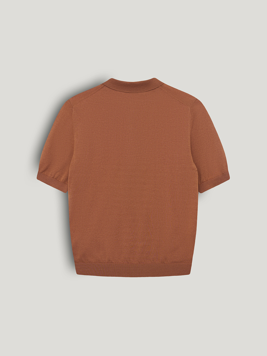 Топ из шерсти и тенсела