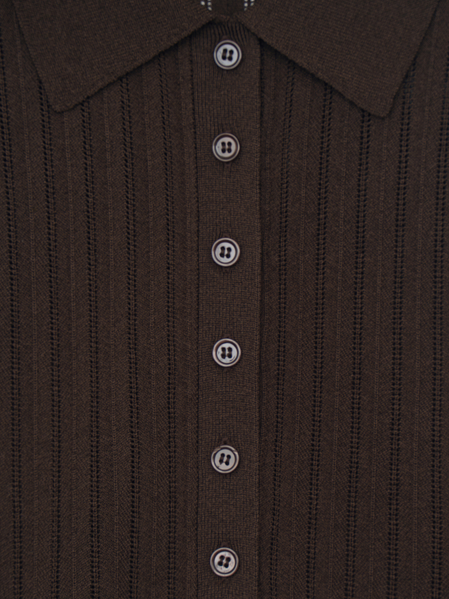 Топ из вискозы с шелком