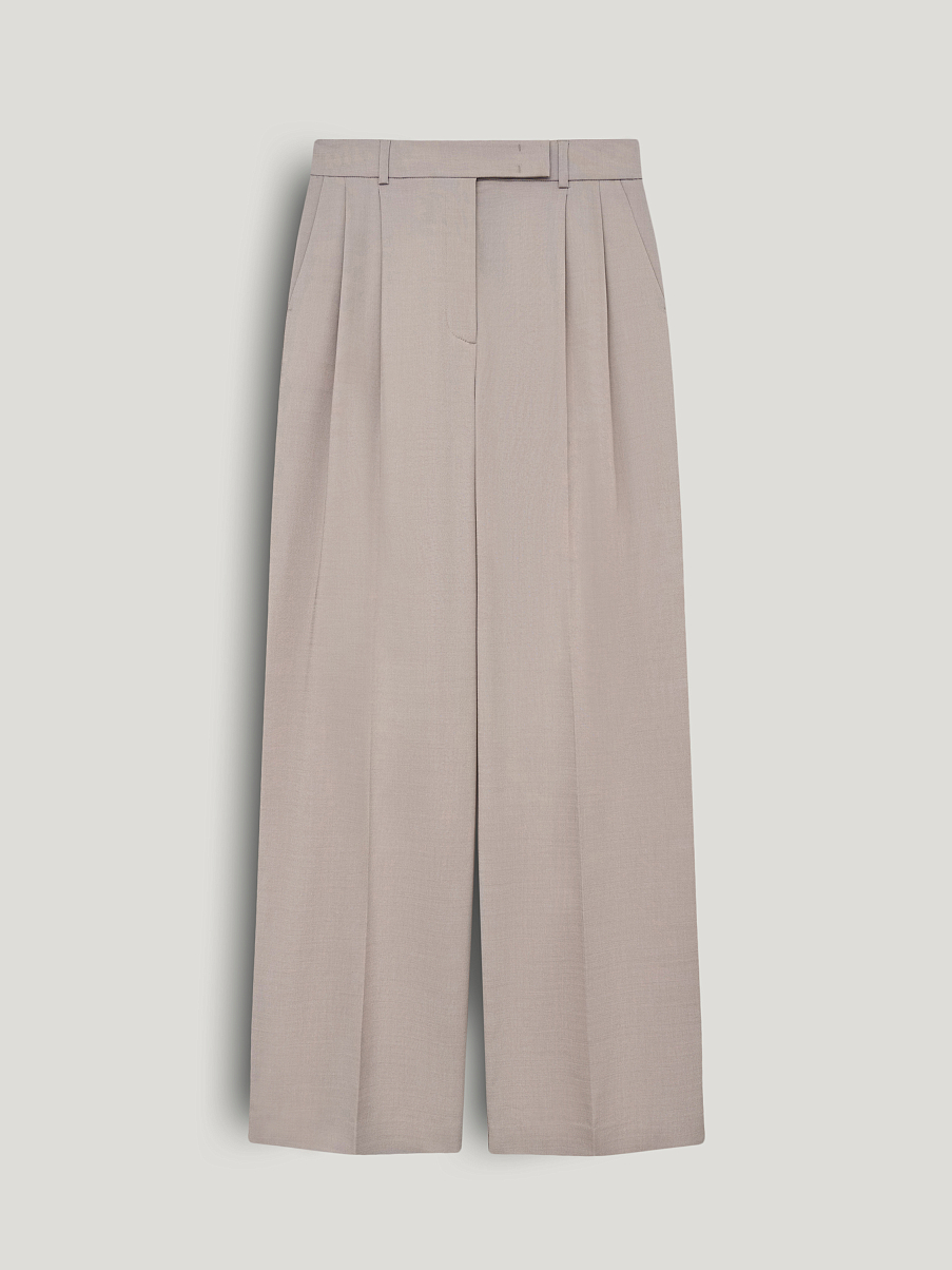 Брюки из костюмной ткани