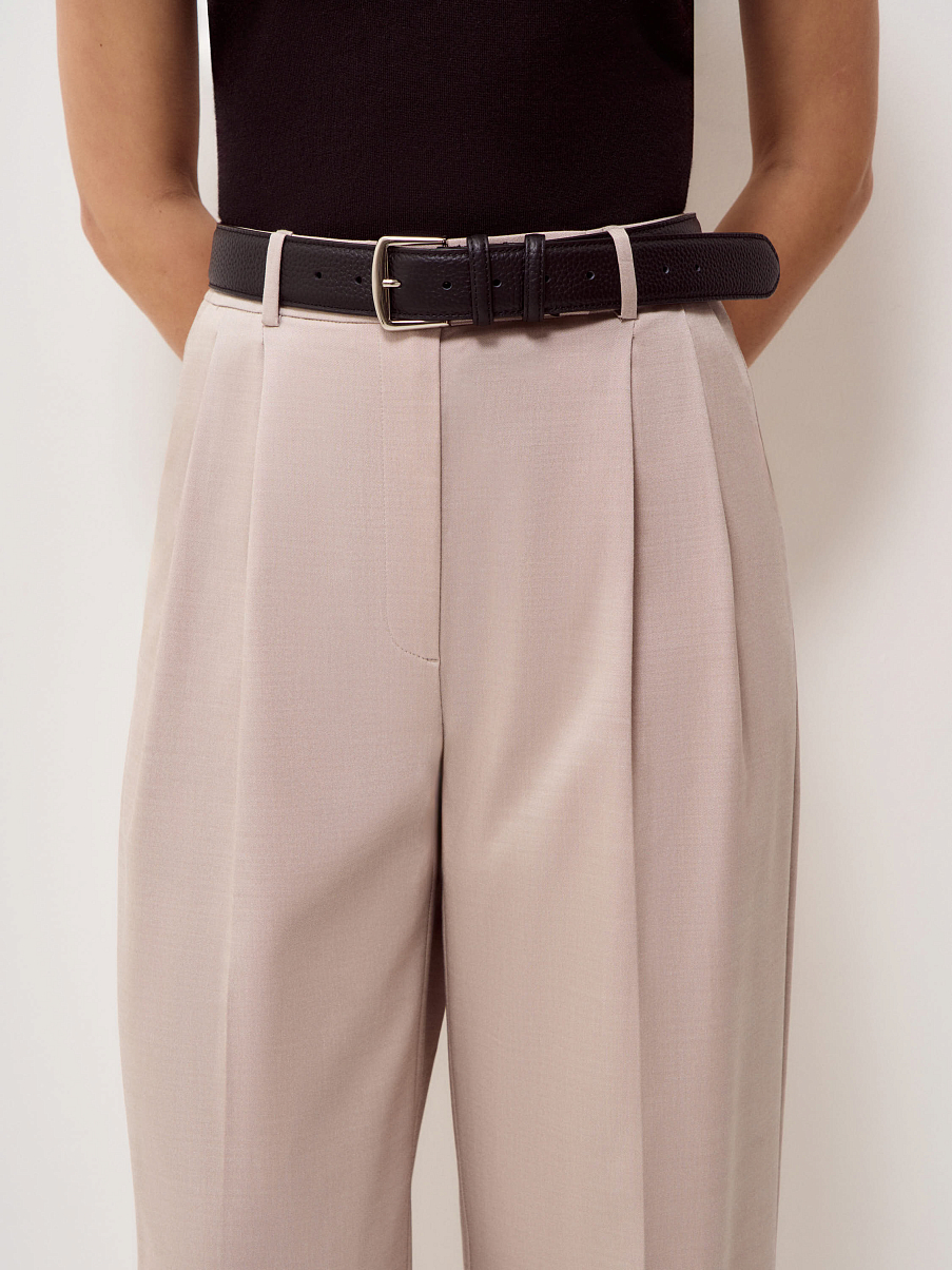 Брюки из костюмной ткани