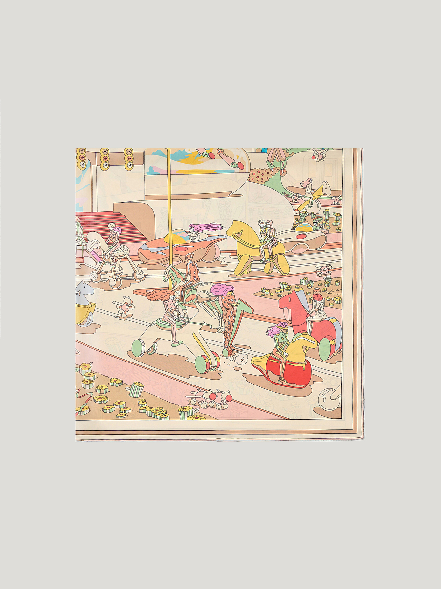 Платок из шелка