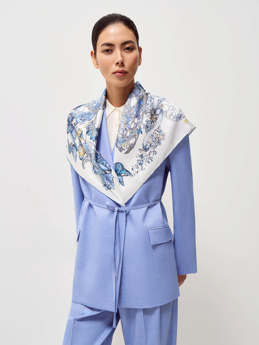 Платок из шелка