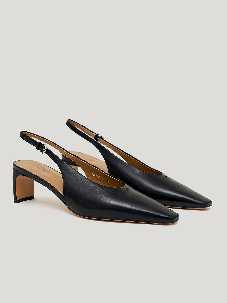 Босоножки из кожи