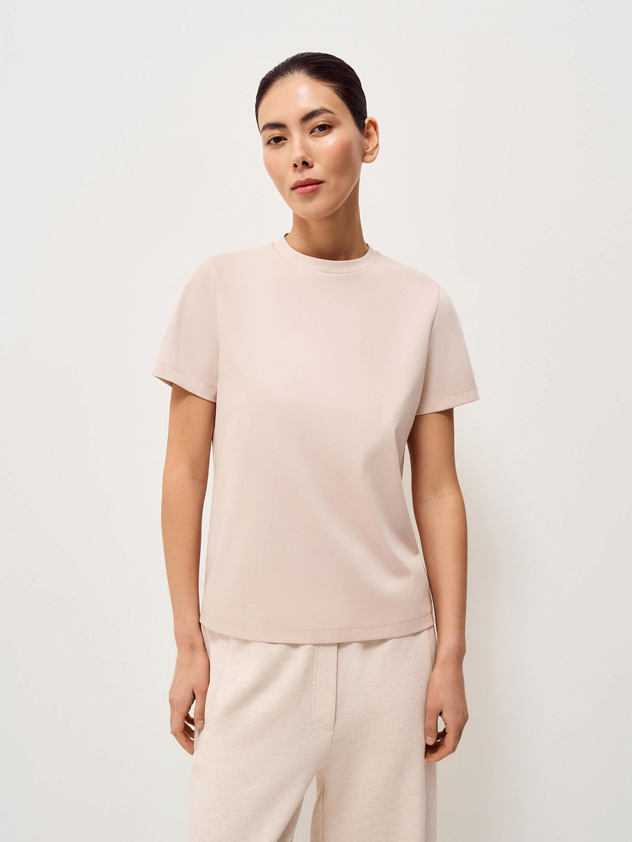 Футболка из хлопка и модала