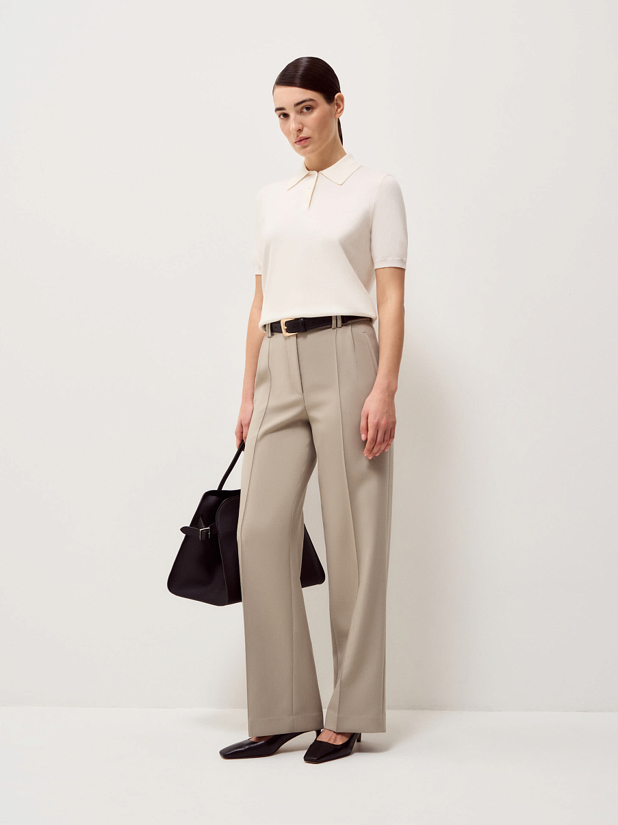 Поло из шерсти мериноса