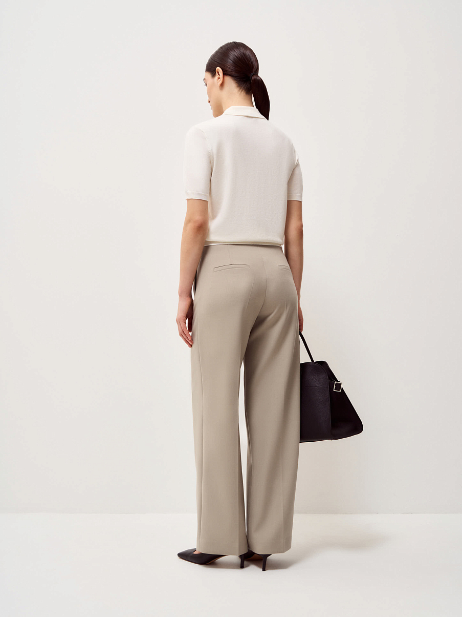 Поло из шерсти мериноса