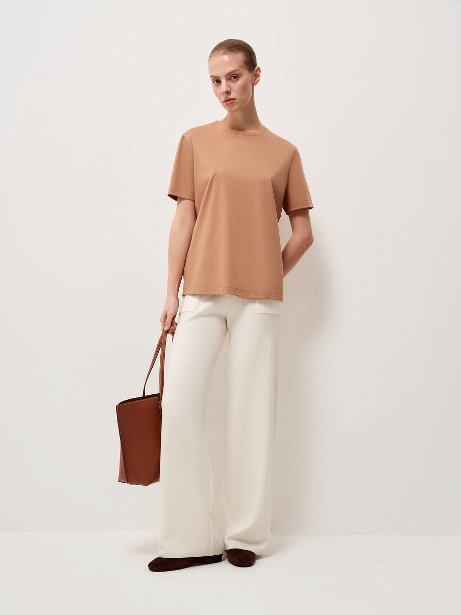 Футболка с шелком